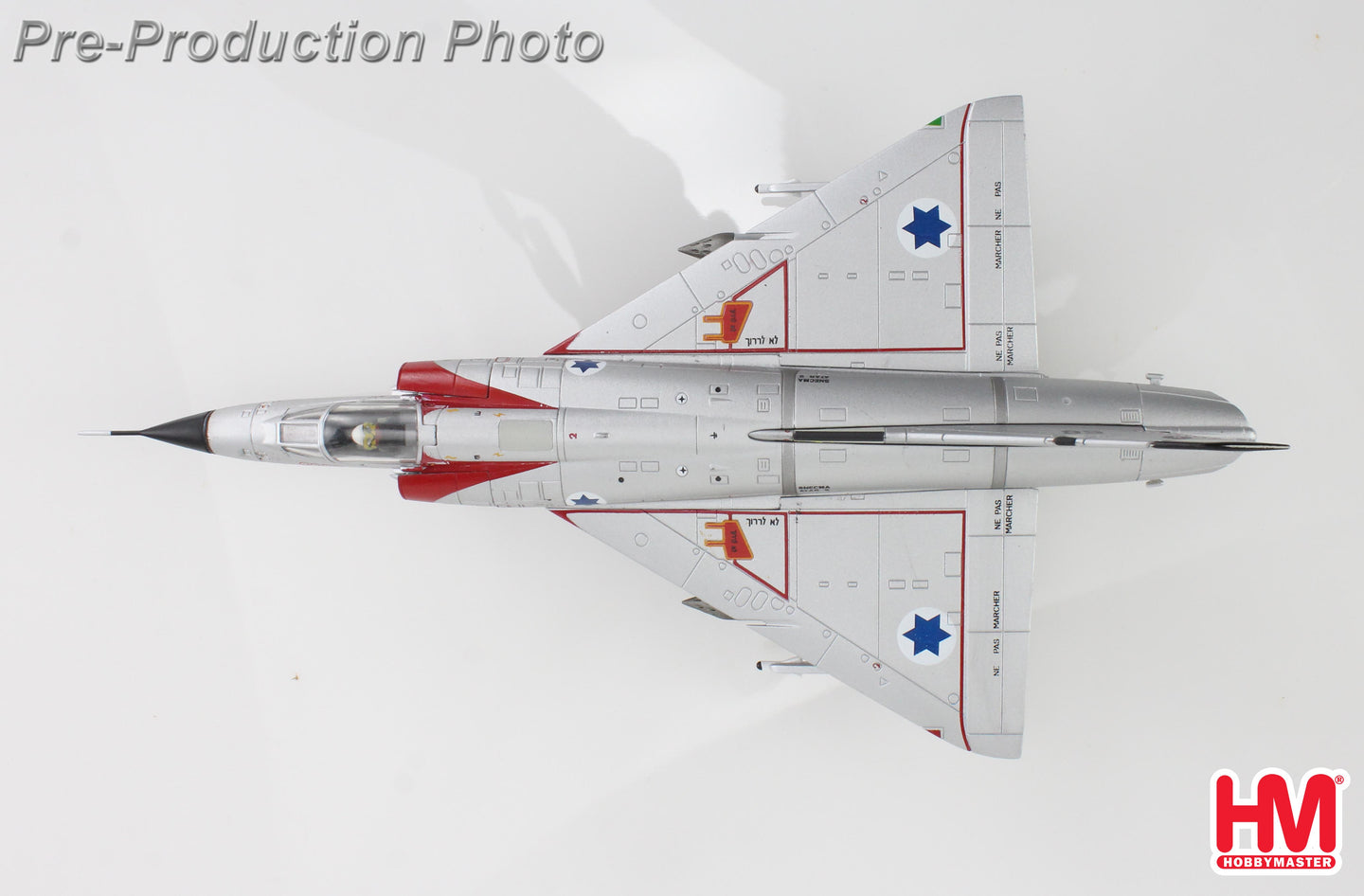 HOBBY MASTER MIRAGE LLLCJ GIORA EPSTEIN NO.56101 SAN.LAF HATZOR AIR BASE 1967