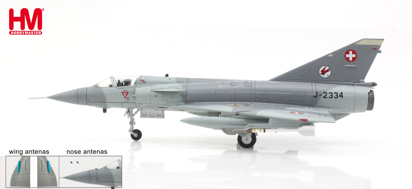 HOBBY MASTER MIRAGE IIIRS J-2334 SWISS AIR FORCE