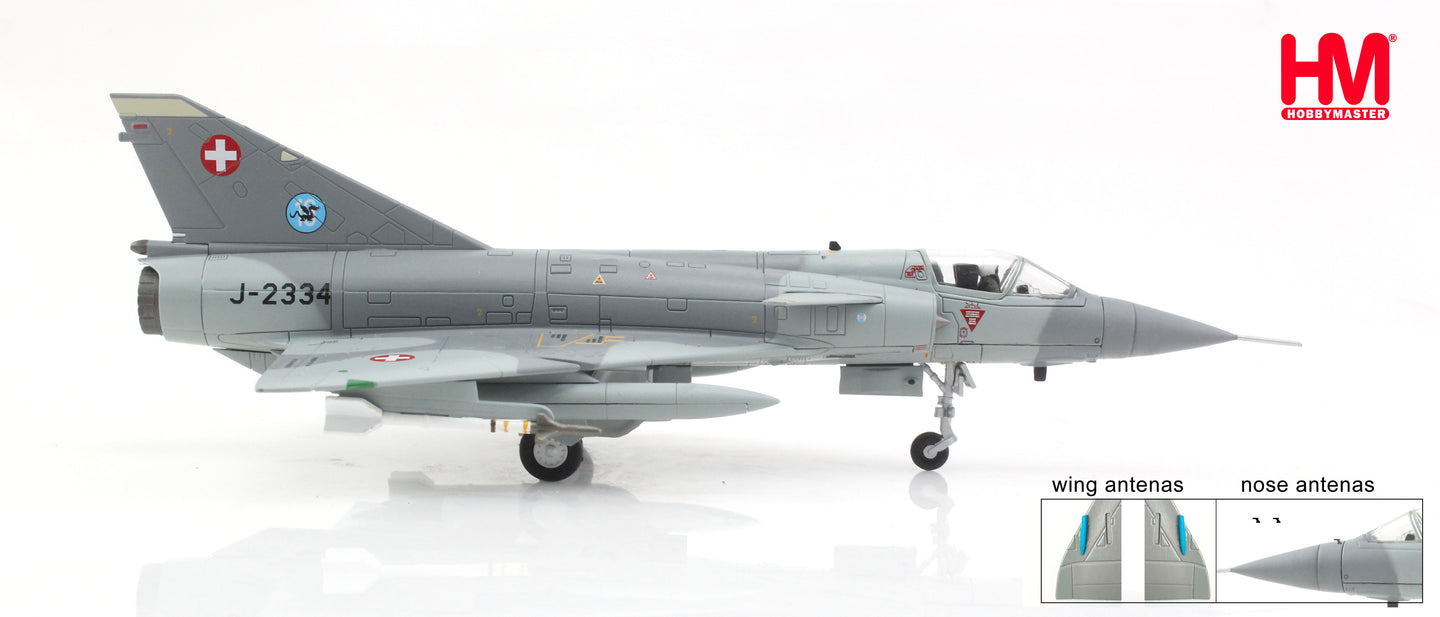 HOBBY MASTER MIRAGE IIIRS J-2334 SWISS AIR FORCE