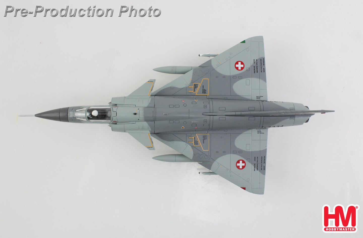 HOBBY MASTER MIRAGE IIIRS J-2334 SWISS AIR FORCE