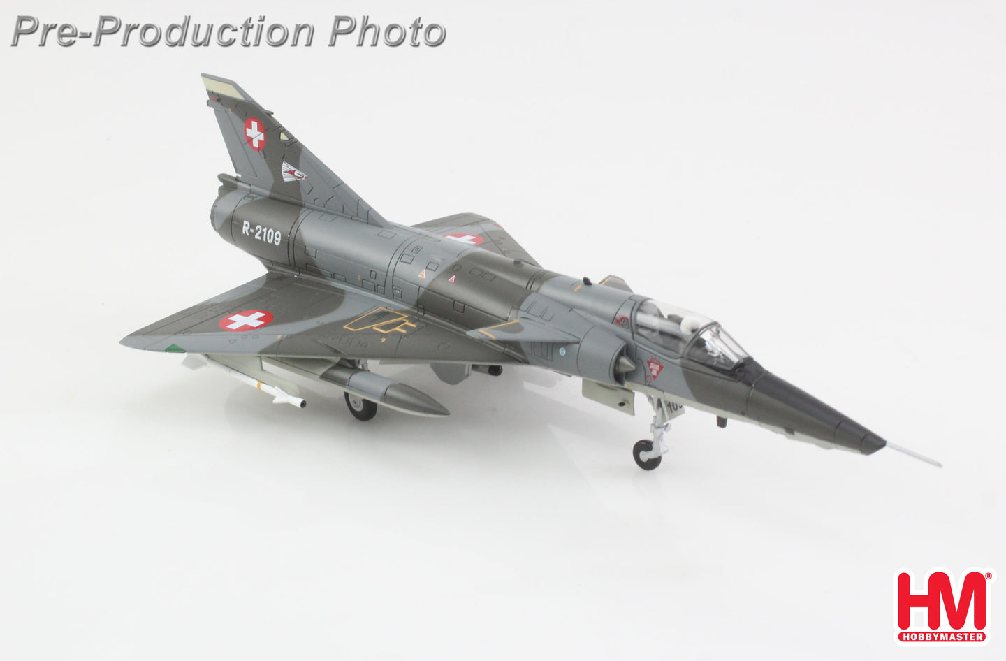 HOBBY MASTER MIRAGE IIIRS R-2111, STAFFEL 10,  SWISS AIR FORCE , 2002