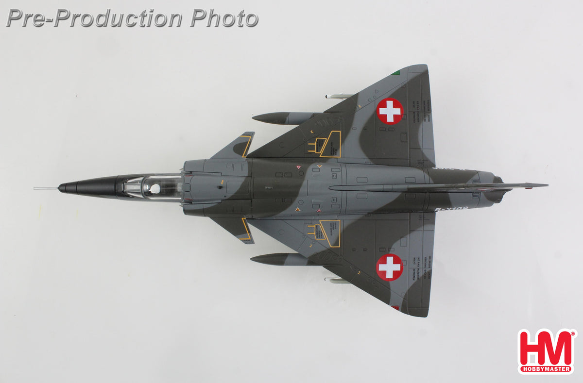 HOBBY MASTER MIRAGE IIIRS R-2111, STAFFEL 10,  SWISS AIR FORCE , 2002