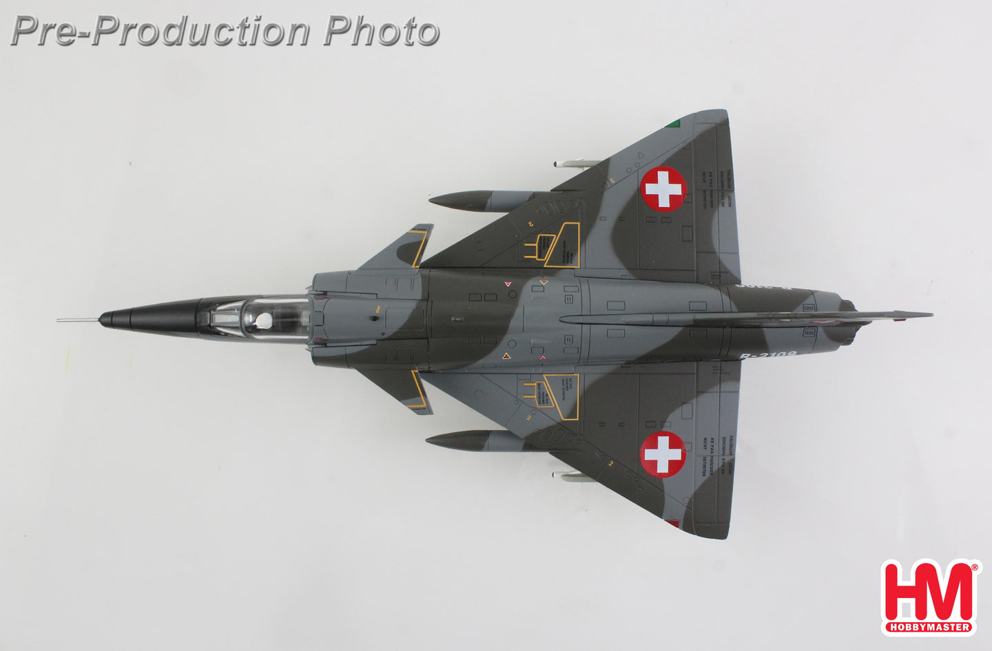 HOBBY MASTER MIRAGE IIIRS R-2111, STAFFEL 10,  SWISS AIR FORCE , 2002