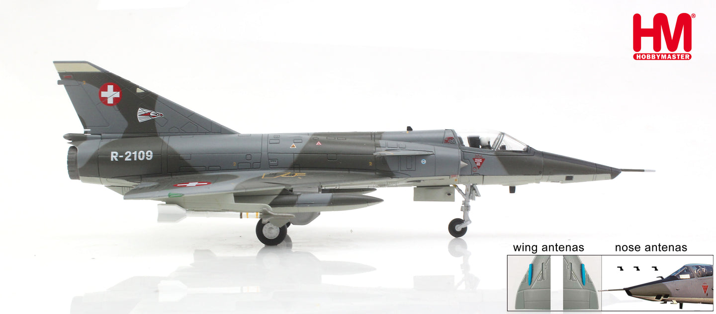 HOBBY MASTER MIRAGE IIIRS R-2111, STAFFEL 10,  SWISS AIR FORCE , 2002