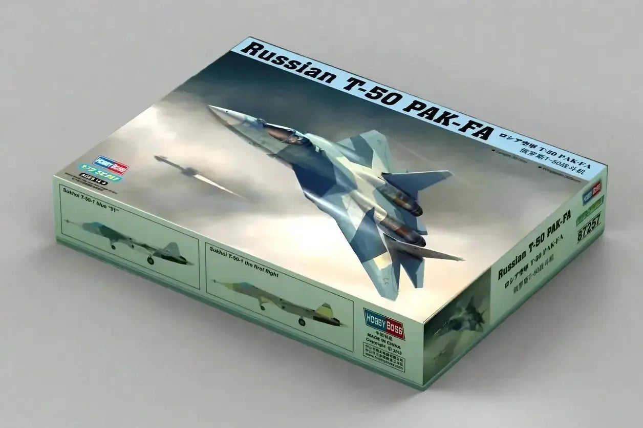 HOBBYBOSS T-50 PAK-FA RUSSIAN AIRFORCE (PLASTIC KIT)