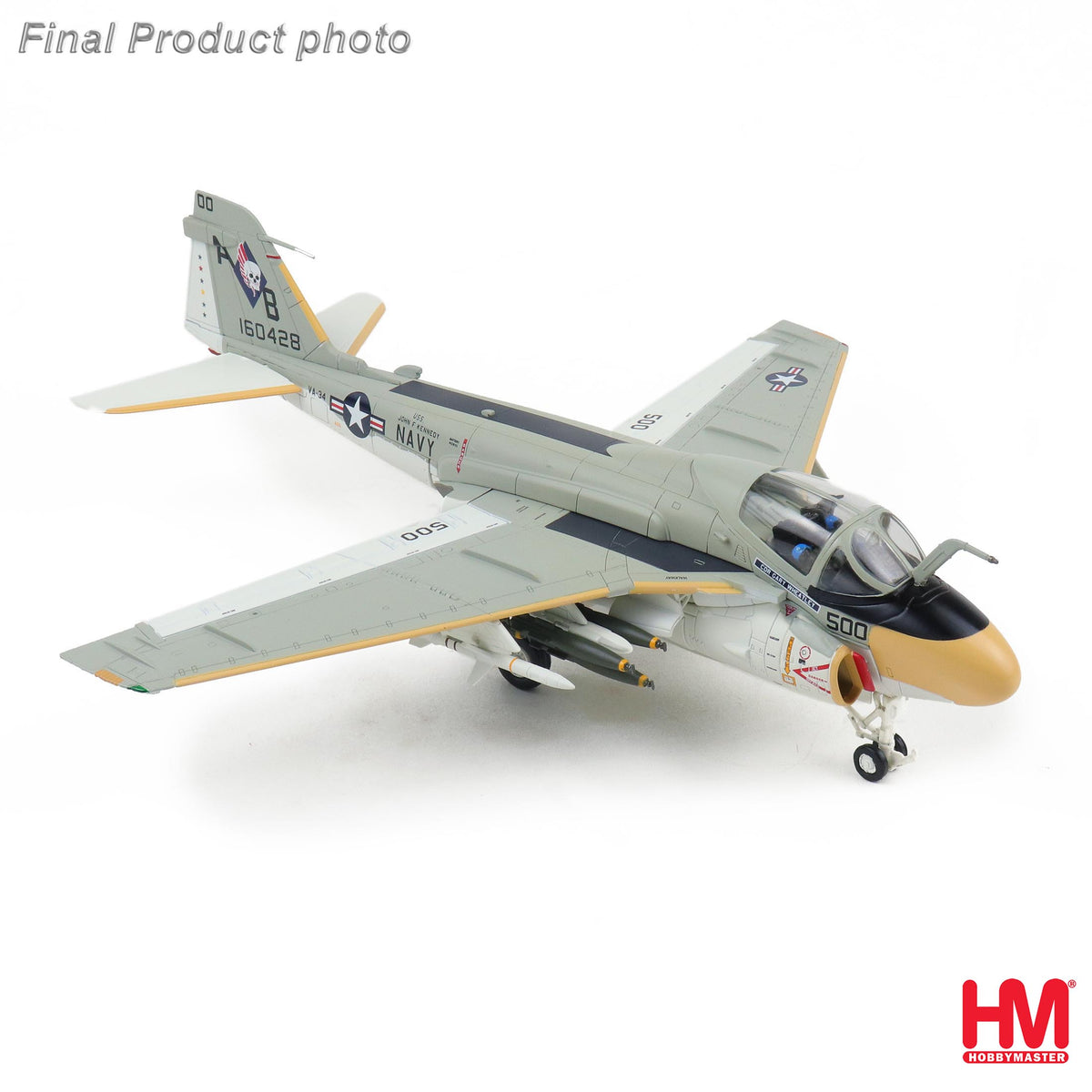 HOBBY MASTER A-6E INTRUDER 160428 VA-34 "BLUE BLASTERS" US NAVY LATE 1970S