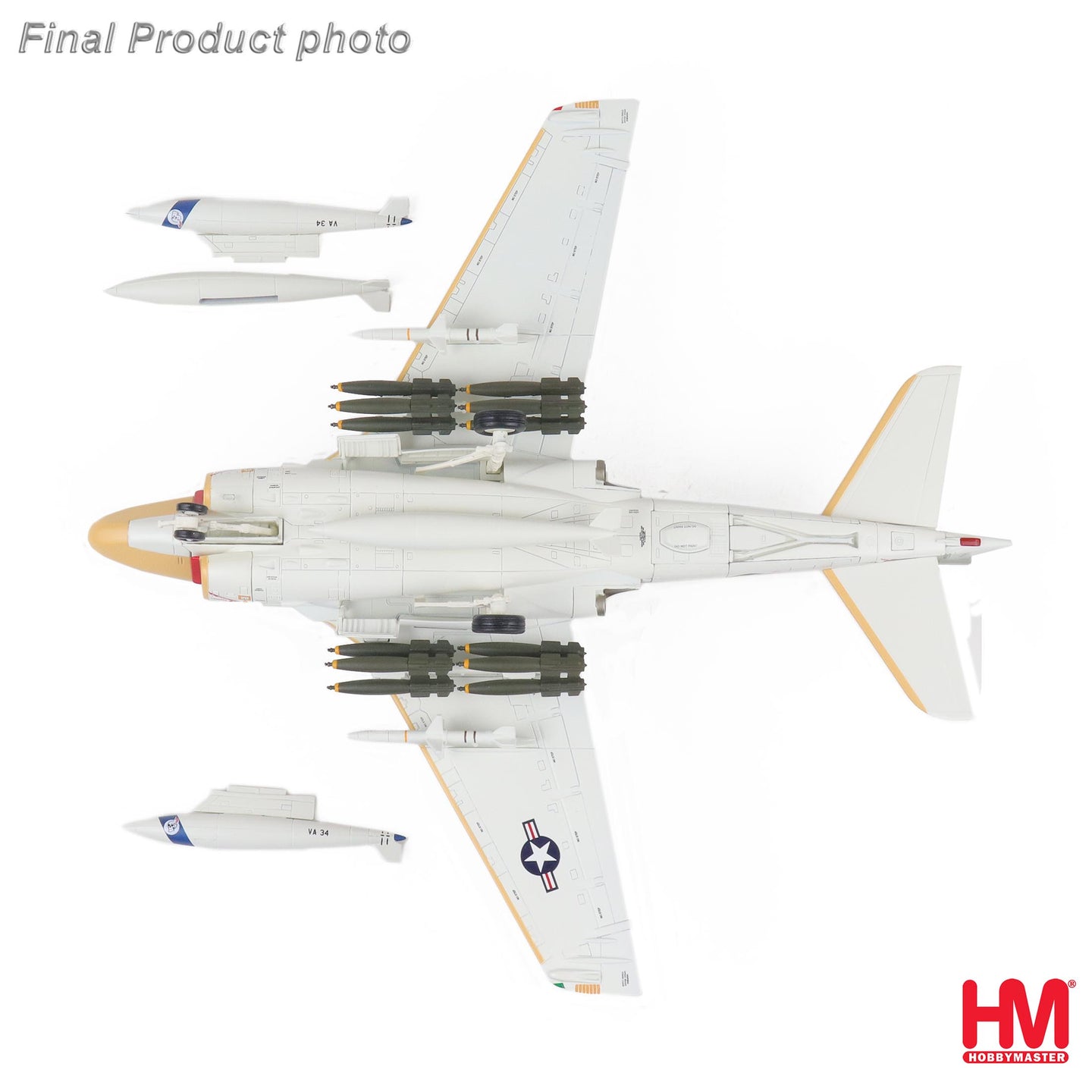 HOBBY MASTER A-6E INTRUDER 160428 VA-34 "BLUE BLASTERS" US NAVY LATE 1970S