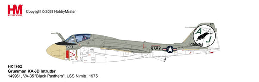 HOBBY MASTER KA-6D INTRUDER 149951 VA-35 "BLACK PANTHERS" USS NIMITZ 1975