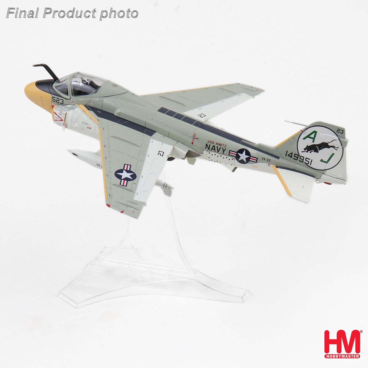 HOBBY MASTER KA-6D INTRUDER 149951 VA-35 "BLACK PANTHERS" USS NIMITZ 1975