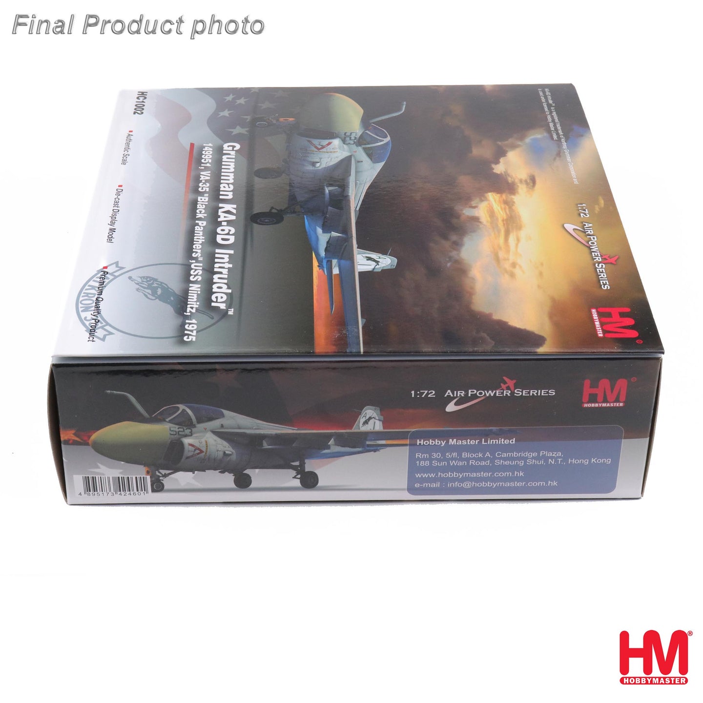 HOBBY MASTER KA-6D INTRUDER 149951 VA-35 "BLACK PANTHERS" USS NIMITZ 1975