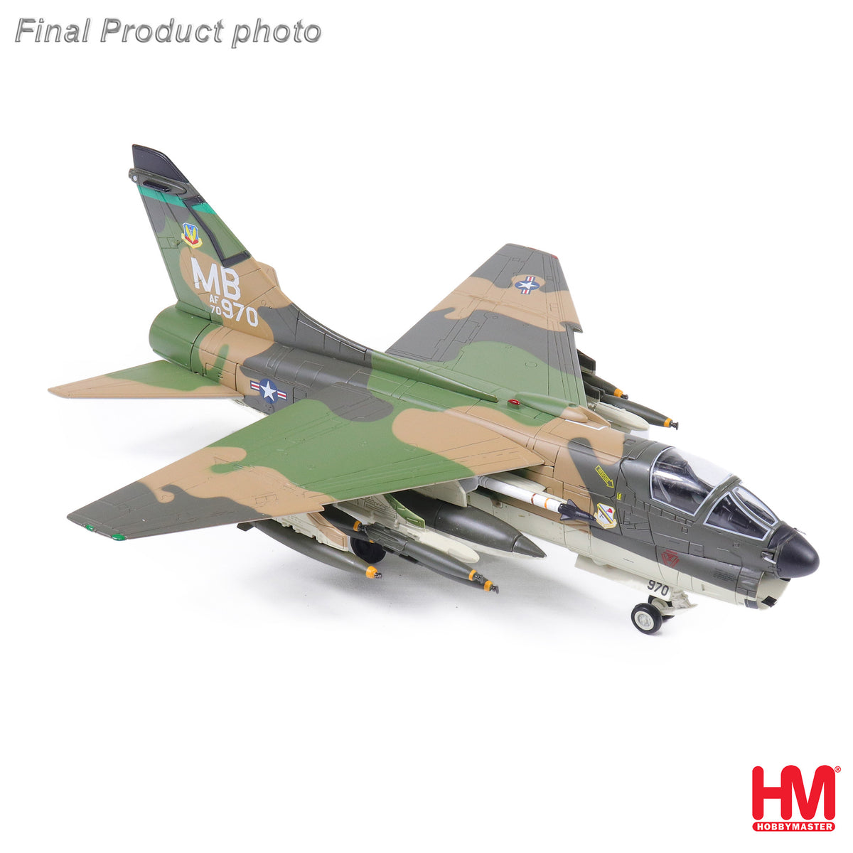HOBBY MASTER A-7D CORSAIR 70-0970 354TH TFW 1970S