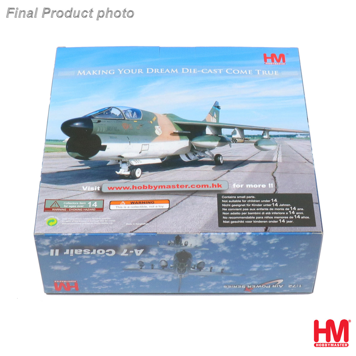 HOBBY MASTER A-7D CORSAIR 70-0970 354TH TFW 1970S