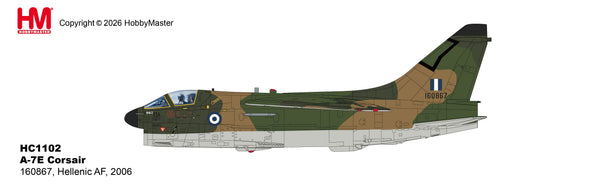 HOBBY MASTER A-7E CORSAIR 160867 HELLENIC AF 2006