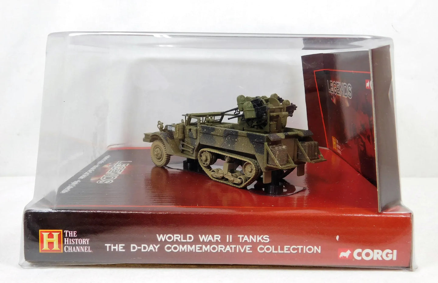 CORGI M16 MULTIPLE GUN MOTOR CARRIAGE BELGIUM 1945