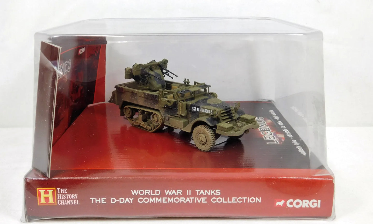 CORGI M16 MULTIPLE GUN MOTOR CARRIAGE BELGIUM 1945