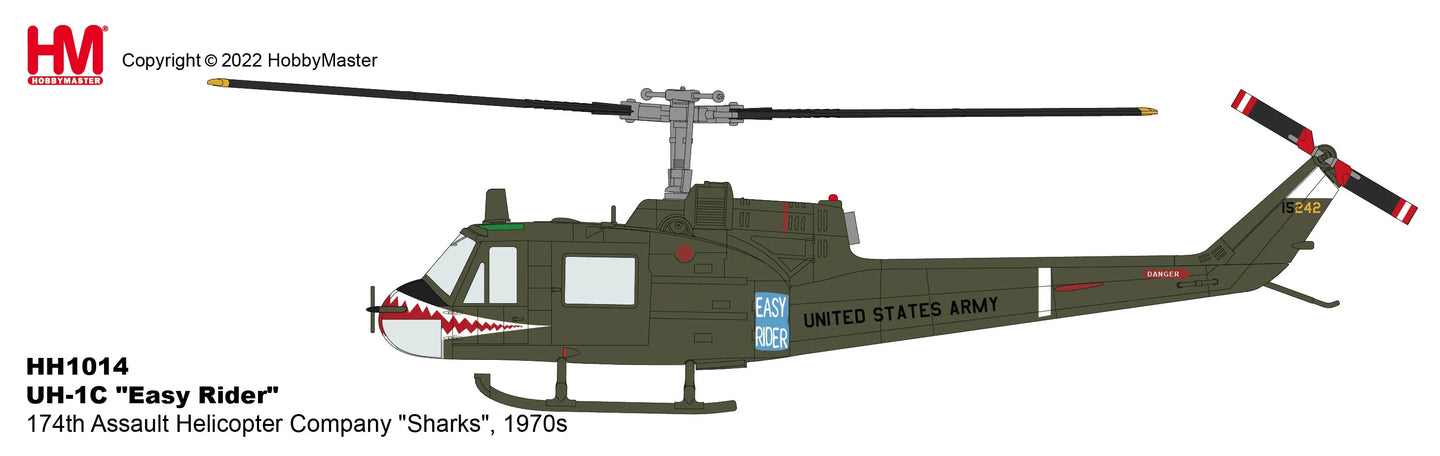 HOBBY MASTER UH-1C "EASY RIDER" 174TH ASSAULT HELICOPTER 1970S