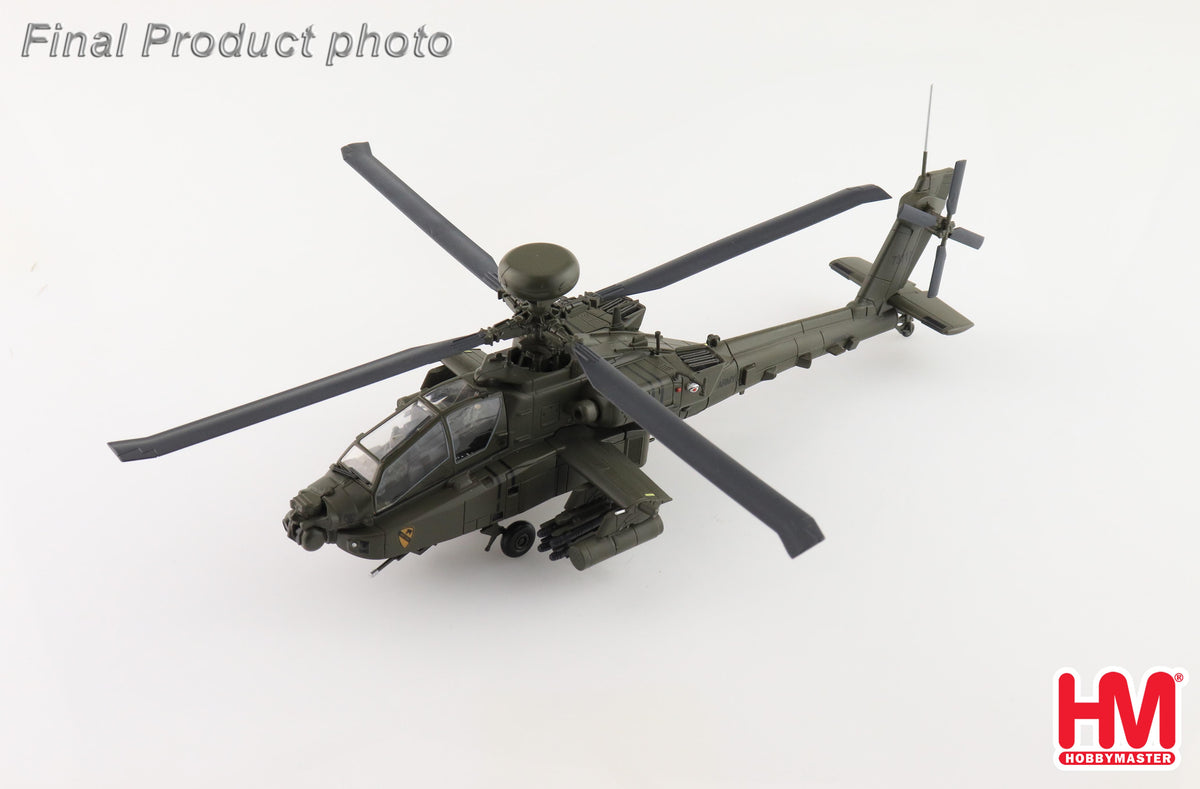 HOBBY MASTER AH-64E APACHE GUARDIAN 73117 1ST AIR CAVALRY US ARMY 2018