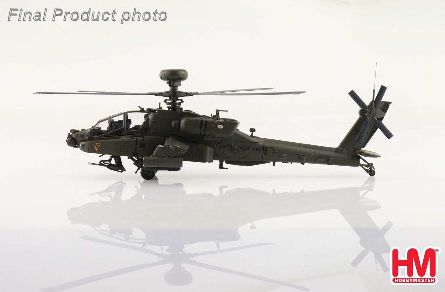 HOBBY MASTER AH-64E APACHE GUARDIAN 73117 1ST AIR CAVALRY US ARMY 2018