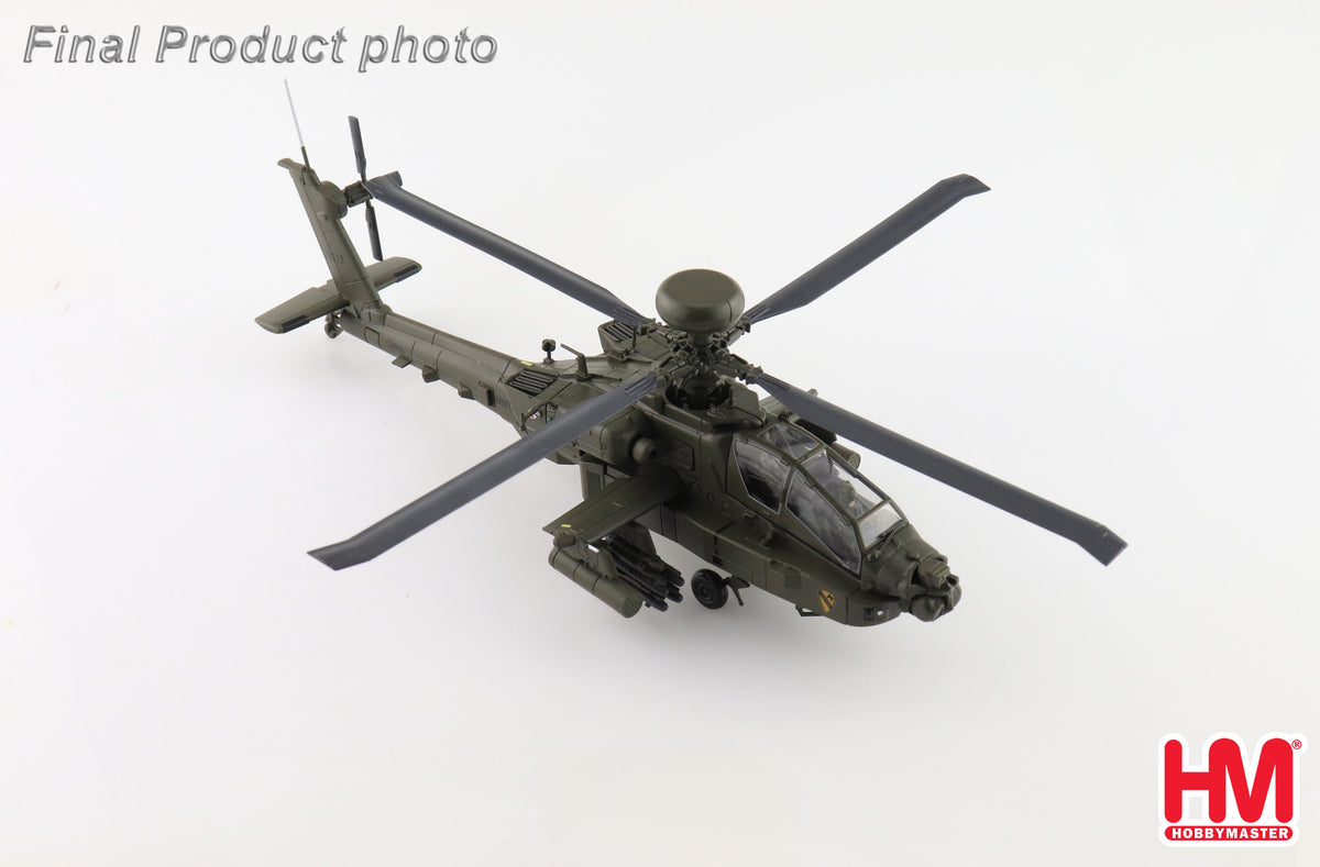 HOBBY MASTER AH-64E APACHE GUARDIAN 73117 1ST AIR CAVALRY US ARMY 2018