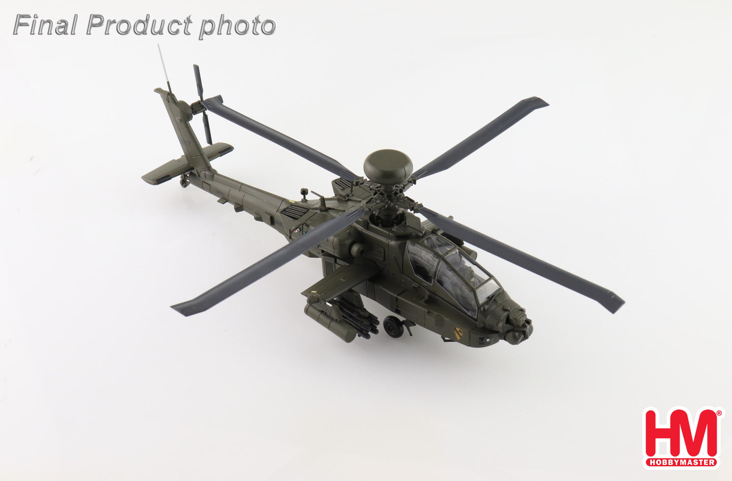 HOBBY MASTER AH-64E APACHE GUARDIAN 73117 1ST AIR CAVALRY US ARMY 2018