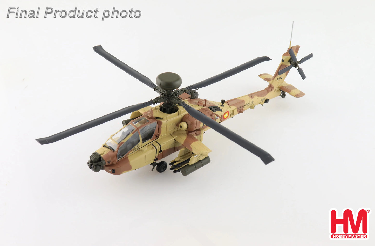 HOBBY MASTER AH-64E APACHE GUARDIAN 19-0002 QATAR EMIRI AIR FORCE 2022