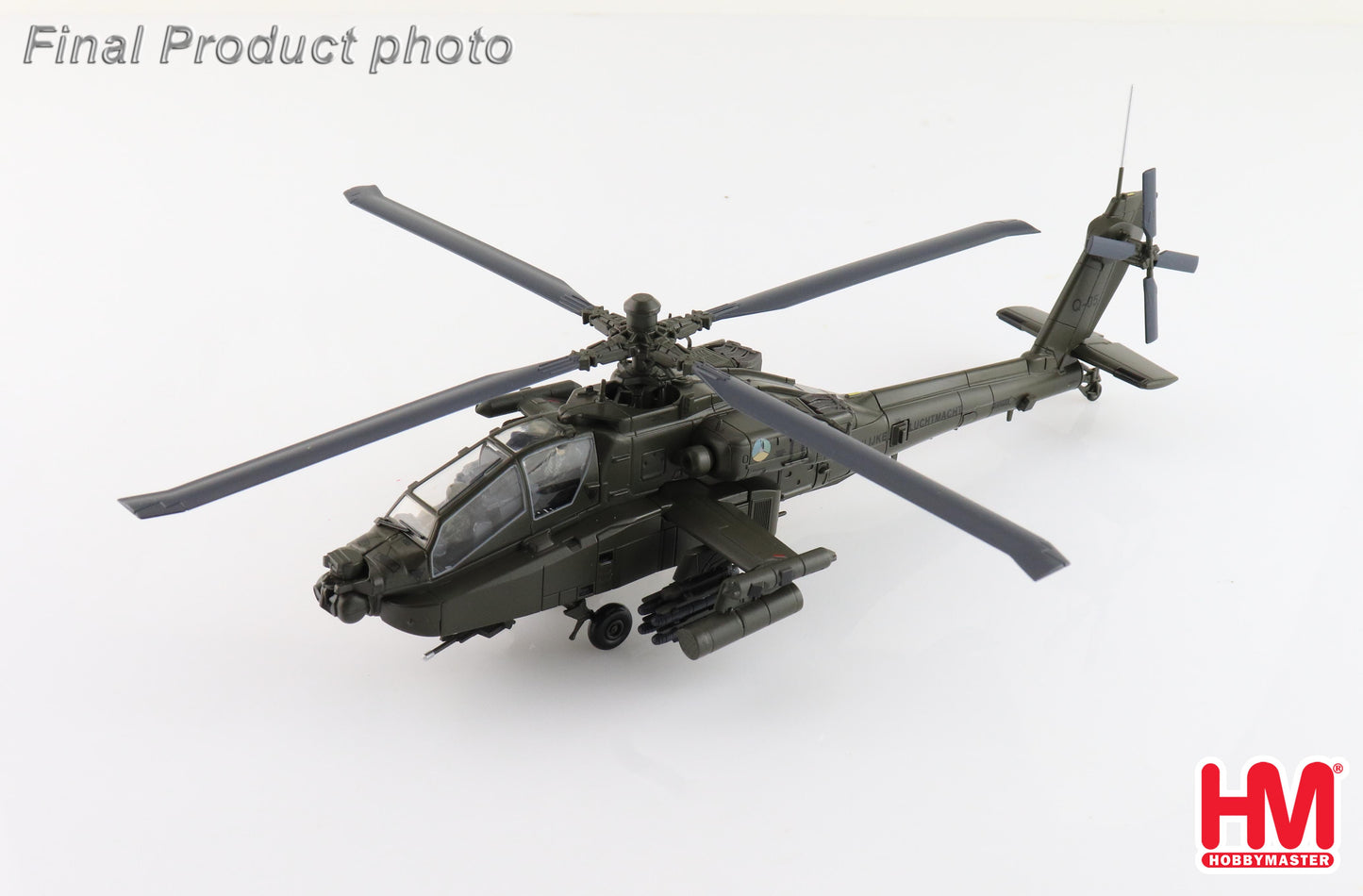 HOBBY MASTER AH-64D APACHE "OPERATION ENDURING FREEDOM" REG: Q-05 RNLAF 2000S
