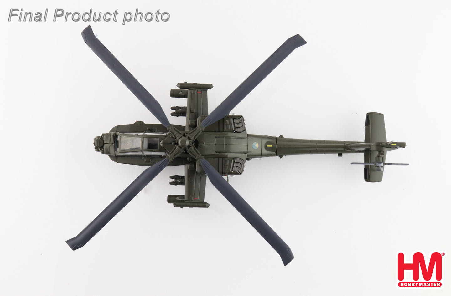 HOBBY MASTER AH-64D APACHE "OPERATION ENDURING FREEDOM" REG: Q-05 RNLAF 2000S