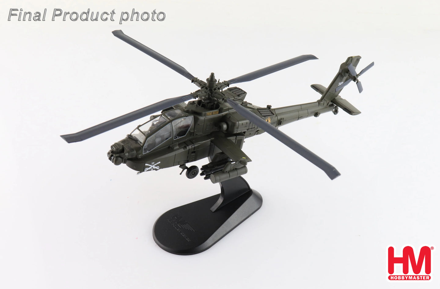 HOBBY MASTER AH-64D APACHE "TYRONE BIGGUMS" US ARMY 2018 TO 2019 "ATLANTIC RESOLVE"
