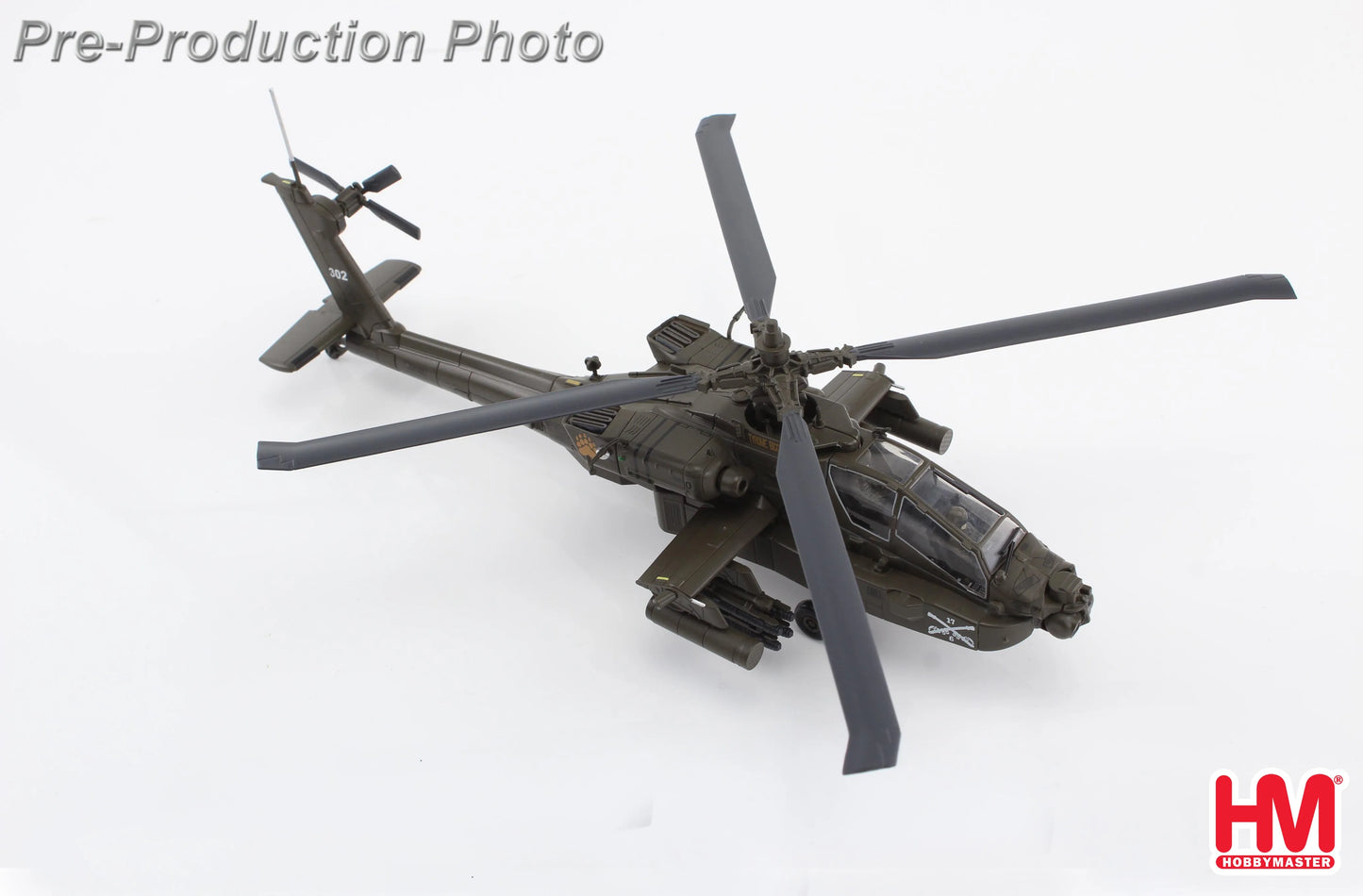 HOBBY MASTER AH-64D APACHE US ARMY "TYRONE BIGGUMS" 2018 TO 2019 "ATLANTIC RESOLVE"