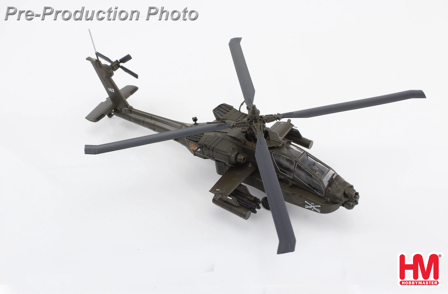 HOBBY MASTER AH-64D APACHE US ARMY "TYRONE BIGGUMS" 2018 TO 2019 "ATLANTIC RESOLVE"