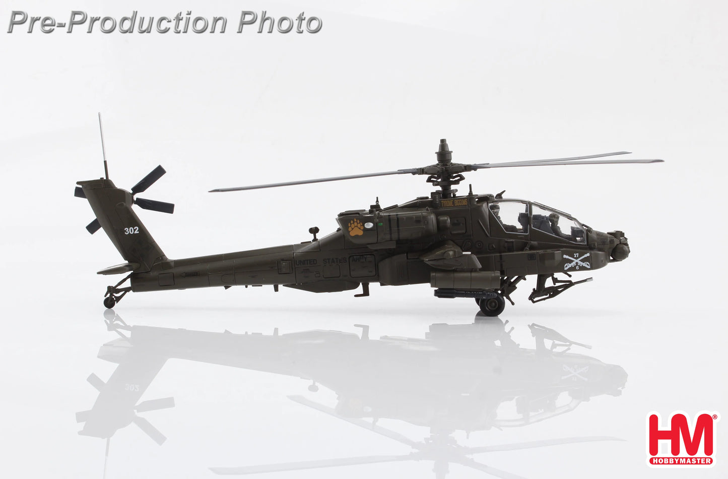 HOBBY MASTER AH-64D APACHE "TYRONE BIGGUMS" US ARMY 2018 TO 2019 "ATLANTIC RESOLVE"