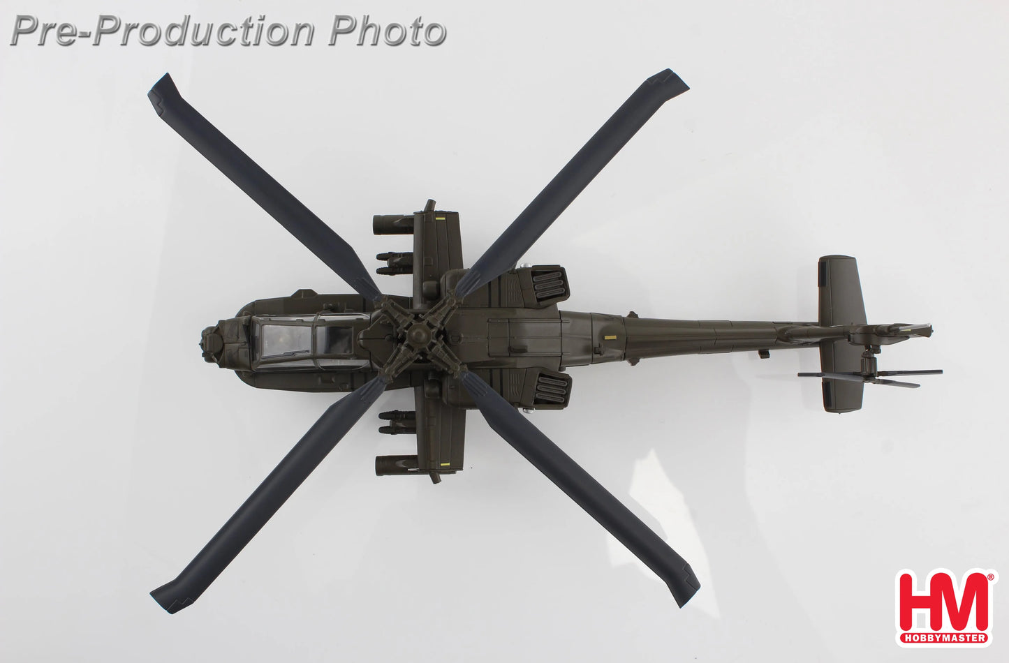 HOBBY MASTER AH-64D APACHE US ARMY "TYRONE BIGGUMS" 2018 TO 2019 "ATLANTIC RESOLVE"