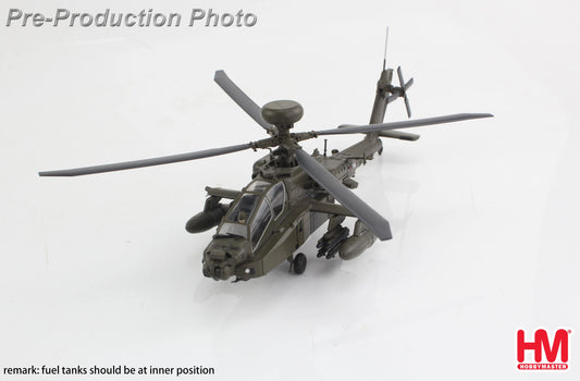 HOBBY MASTER AH-64E APACHE ECHO ZM714 BRITISH ARMY MIDDLE WALLOP 2022 UK CORE RANGE