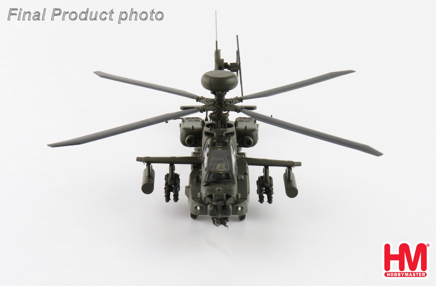 HOBBY MASTER AH-64E APACHE ECHO ZM714 BRITISH ARMY MIDDLE WALLOP 2022 UK CORE RANGE
