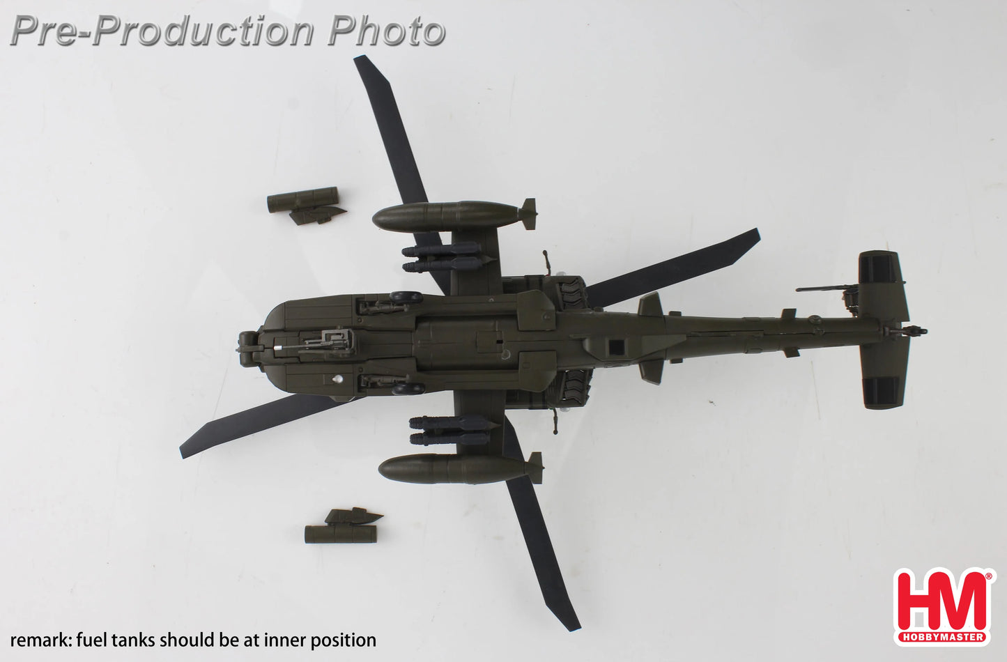 HOBBY MASTER AH-64E APACHE ECHO ZM714 BRITISH ARMY MIDDLE WALLOP 2022 UK CORE RANGE