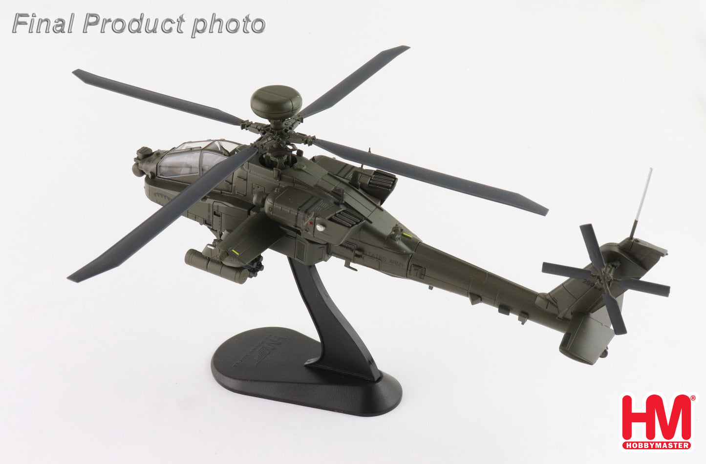 HOBBY MASTER AH-64E US ARMY 16TH COMBAT AVIATION BRIGADE 12-09025 "APACHE GUARDIAN"