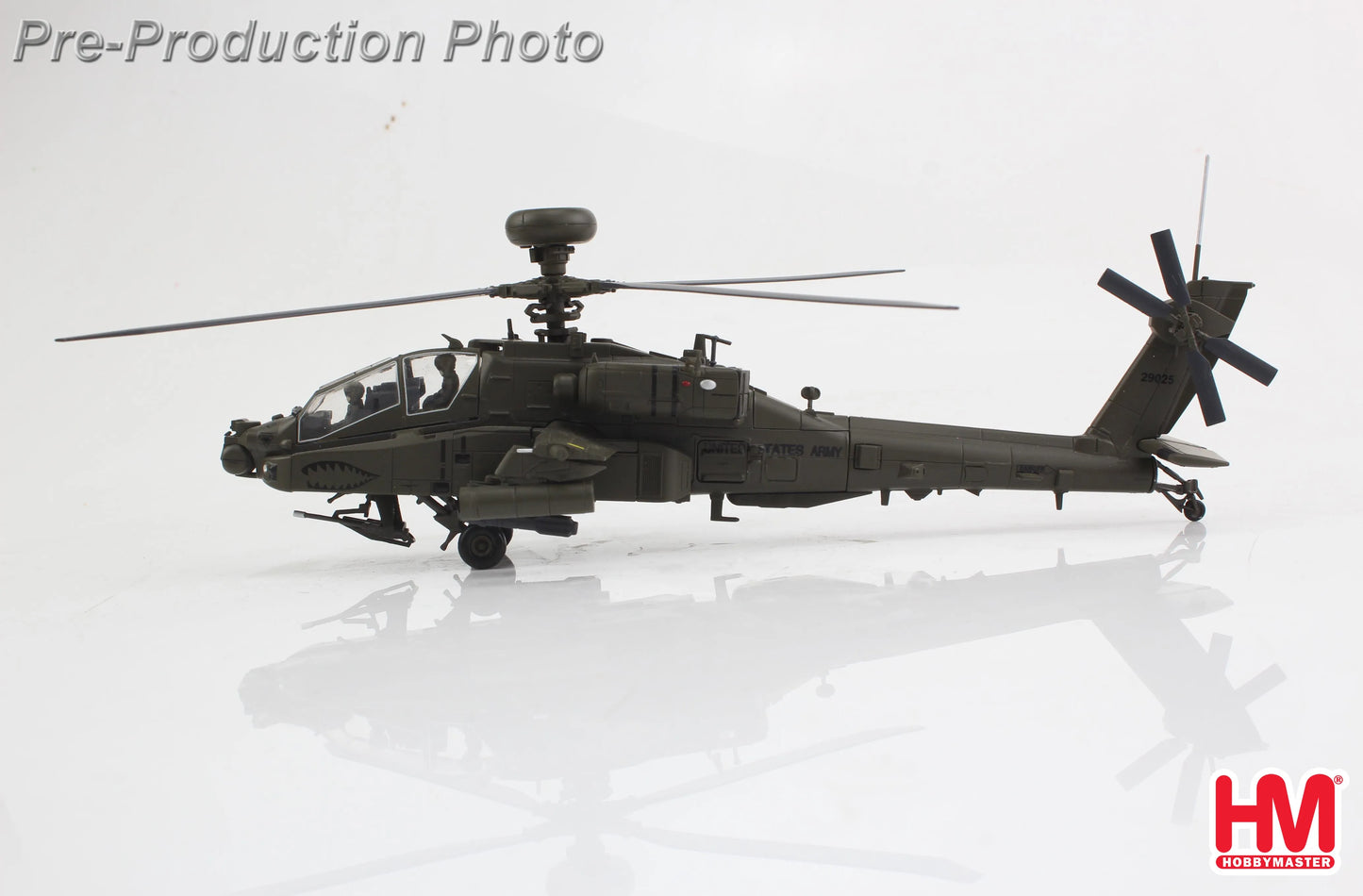 HOBBY MASTER HH1221 1/72 AH-64E "APACHE GUARDIAN" 12-09025 16TH COMBAT AVIATION BRIGADE US ARMY