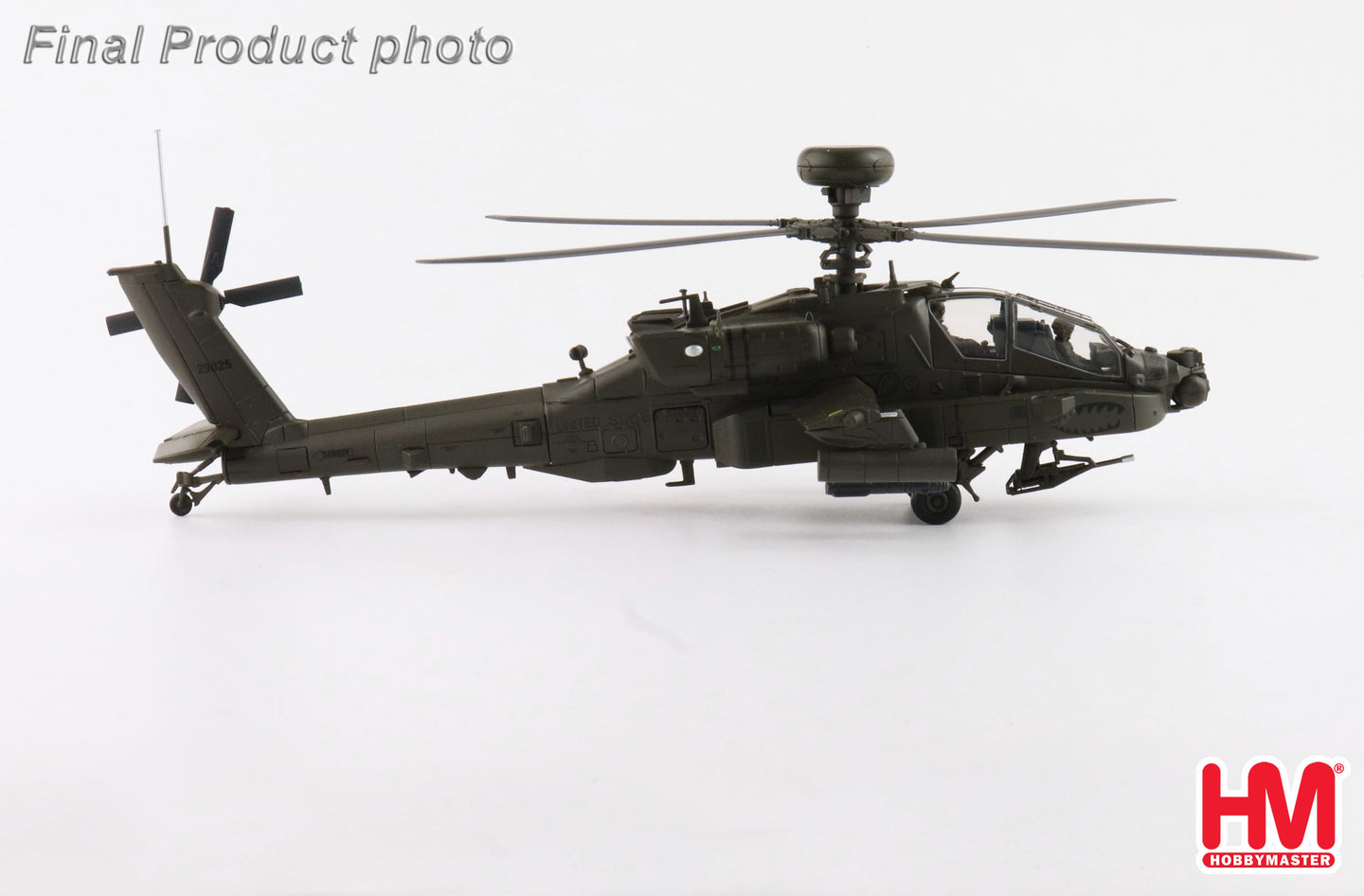 HOBBY MASTER AH-64E US ARMY 16TH COMBAT AVIATION BRIGADE 12-09025 "APACHE GUARDIAN"