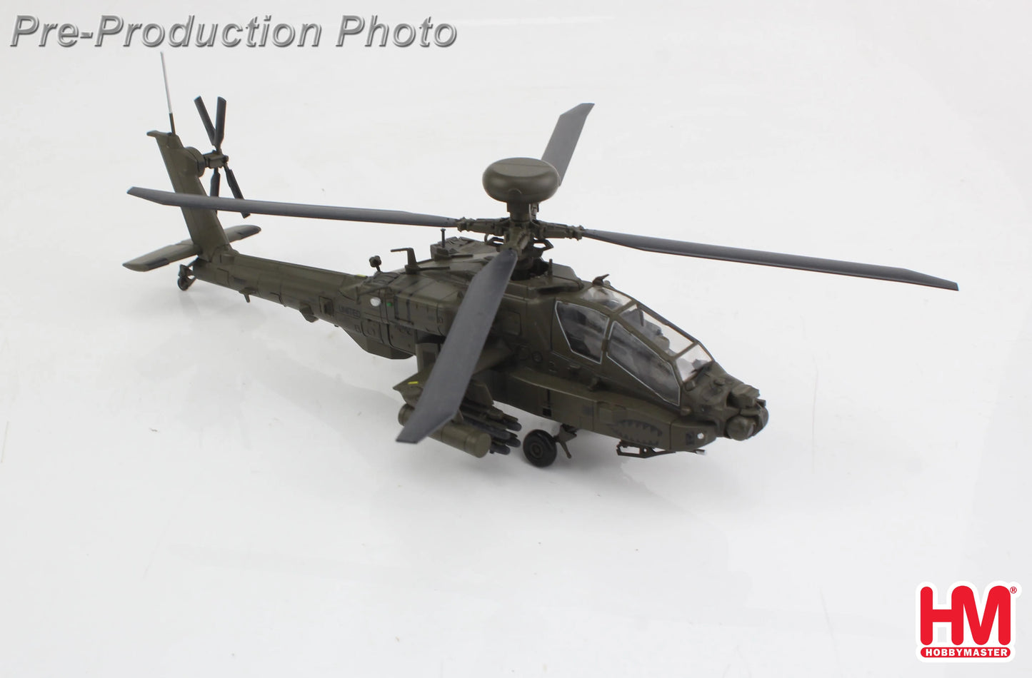 HOBBY MASTER HH1221 1/72 AH-64E "APACHE GUARDIAN" 12-09025 16TH COMBAT AVIATION BRIGADE US ARMY