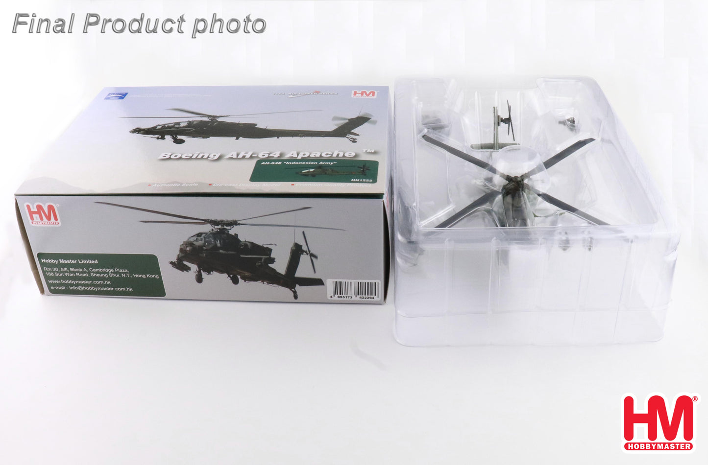 HOBBY MASTER AH-64E APACHE GUARDIAN INDONESIAN ARMY