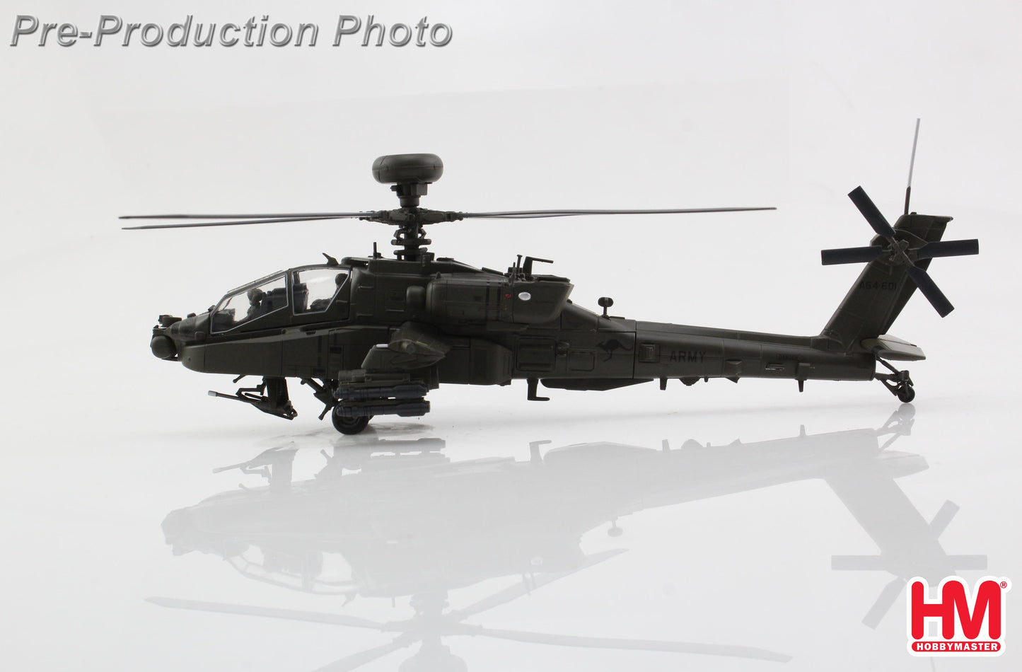 HOBBY MASTER AH-6E APACHE LONGBOW RAAF A64-601 "THE AUSTRALIAN ARMY" 1ST AVIATION REGIMENT