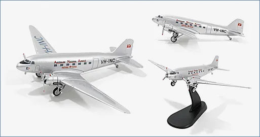 HOBBY MASTER C-47 SKYTRAIN AUSTRALIAN NATIONAL AIRWAYS REG: VH-INC