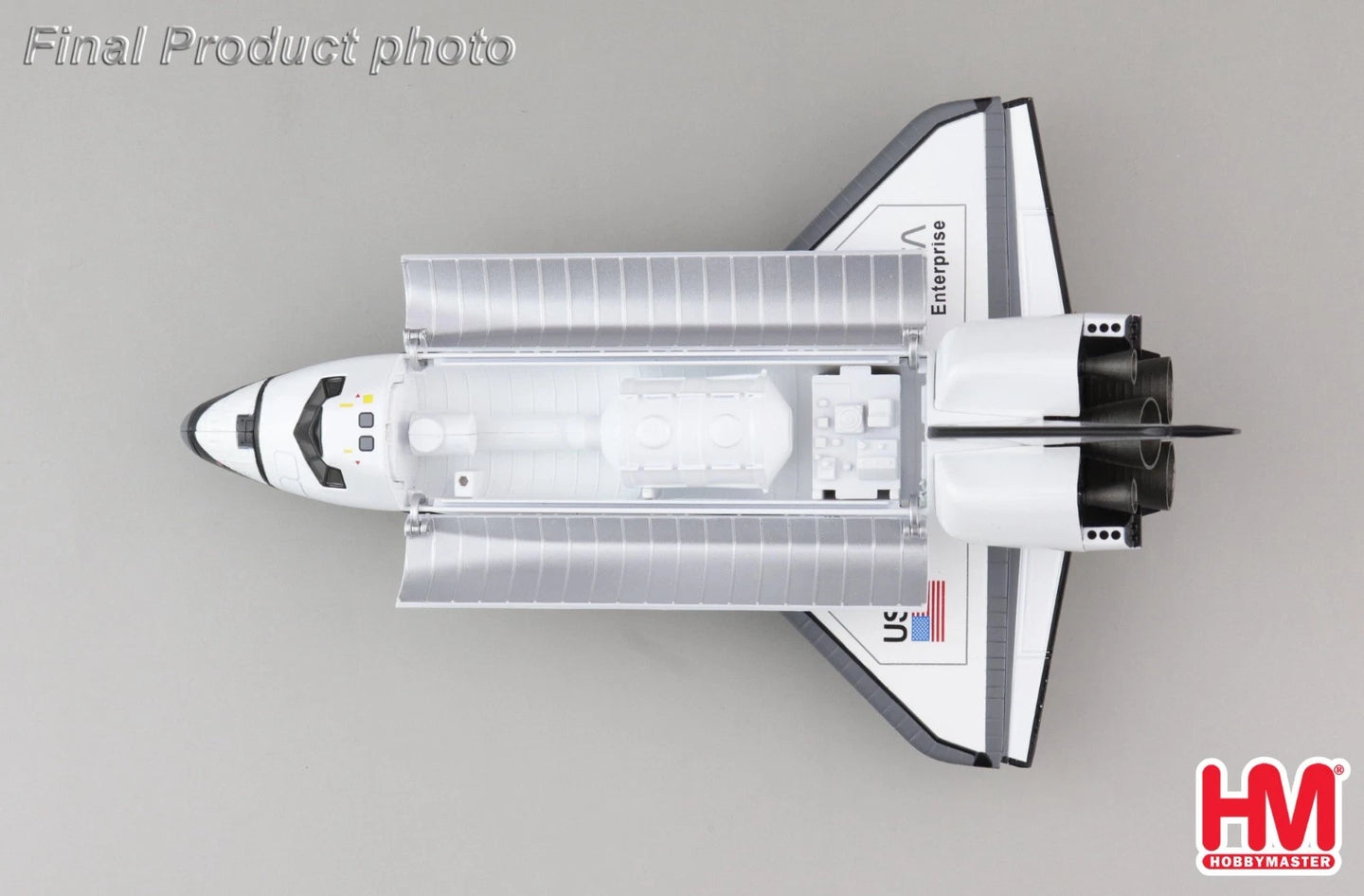 HOBBY MASTERS ROCKWELL SPACE SHUTTLE NASA OV-101 ENTERPRISE INTERPRISE INTREPID MUSEUM NY