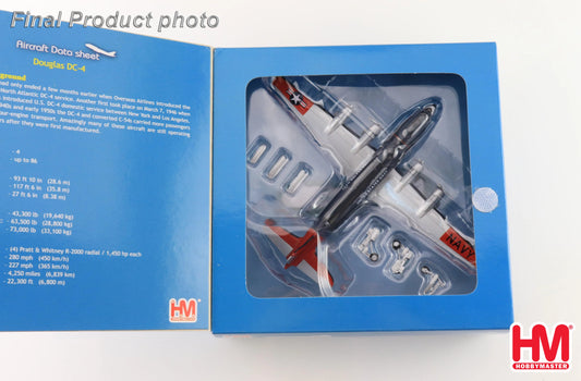 HOBBY MASTER DC-4 R5D-3 US NAVY "OPERATION DEEP FREEZE" REG: 56528