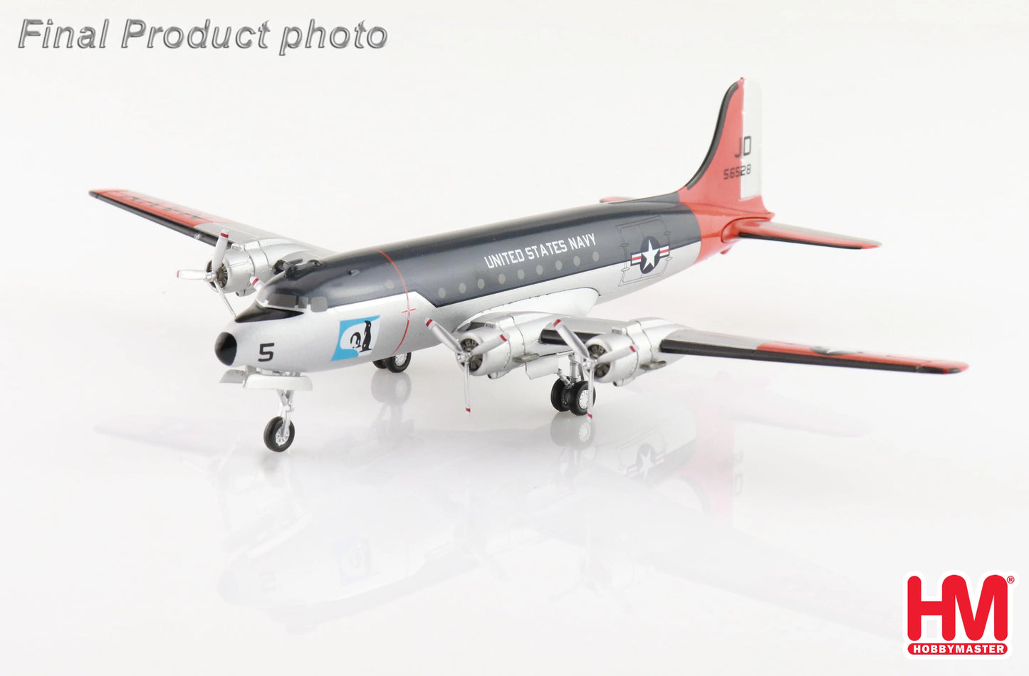 HOBBY MASTER DC-4 R5D-3 US NAVY "OPERATION DEEP FREEZE" REG: 56528