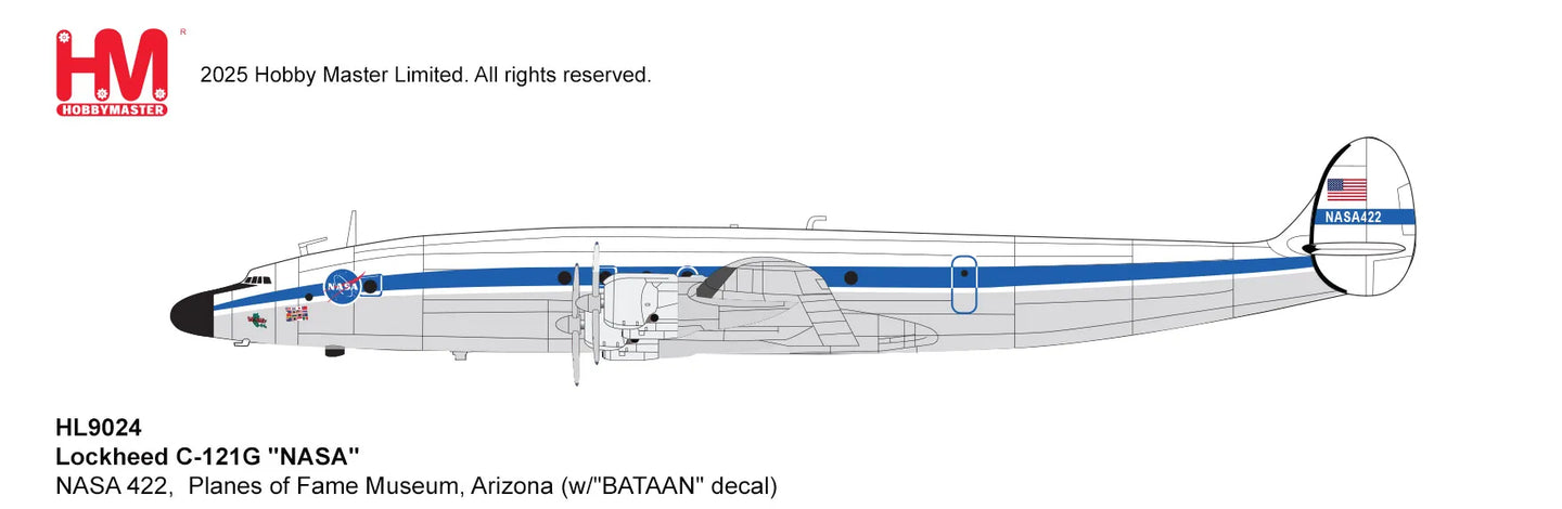 HOBBY MASTER C-121G NASA, NASA 422 "PLANES OF FAME MUSEUM ARIZONA"