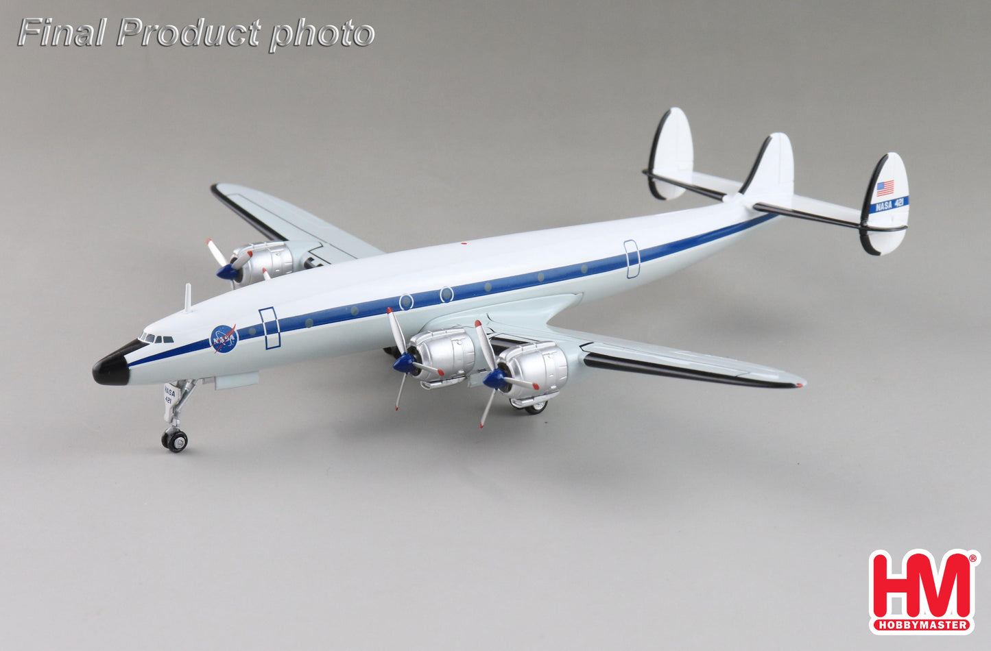 HOBBY MASTER CONSTELLATION C-121G NASA 421 "NASA" MARYLAND 1969