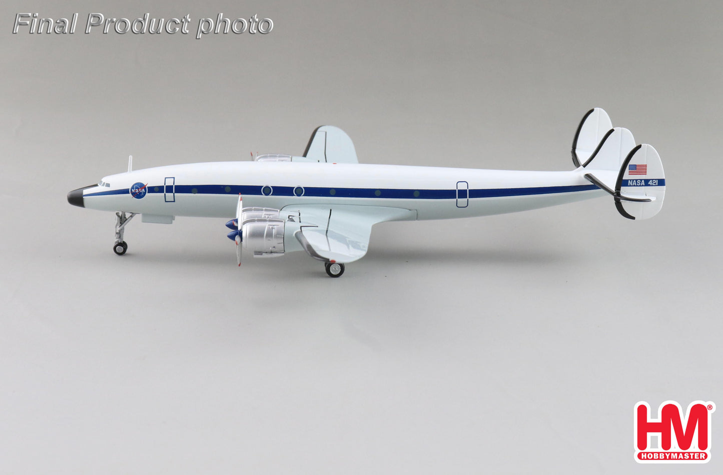 HOBBY MASTER CONSTELLATION C-121G NASA 421 "NASA" MARYLAND 1969