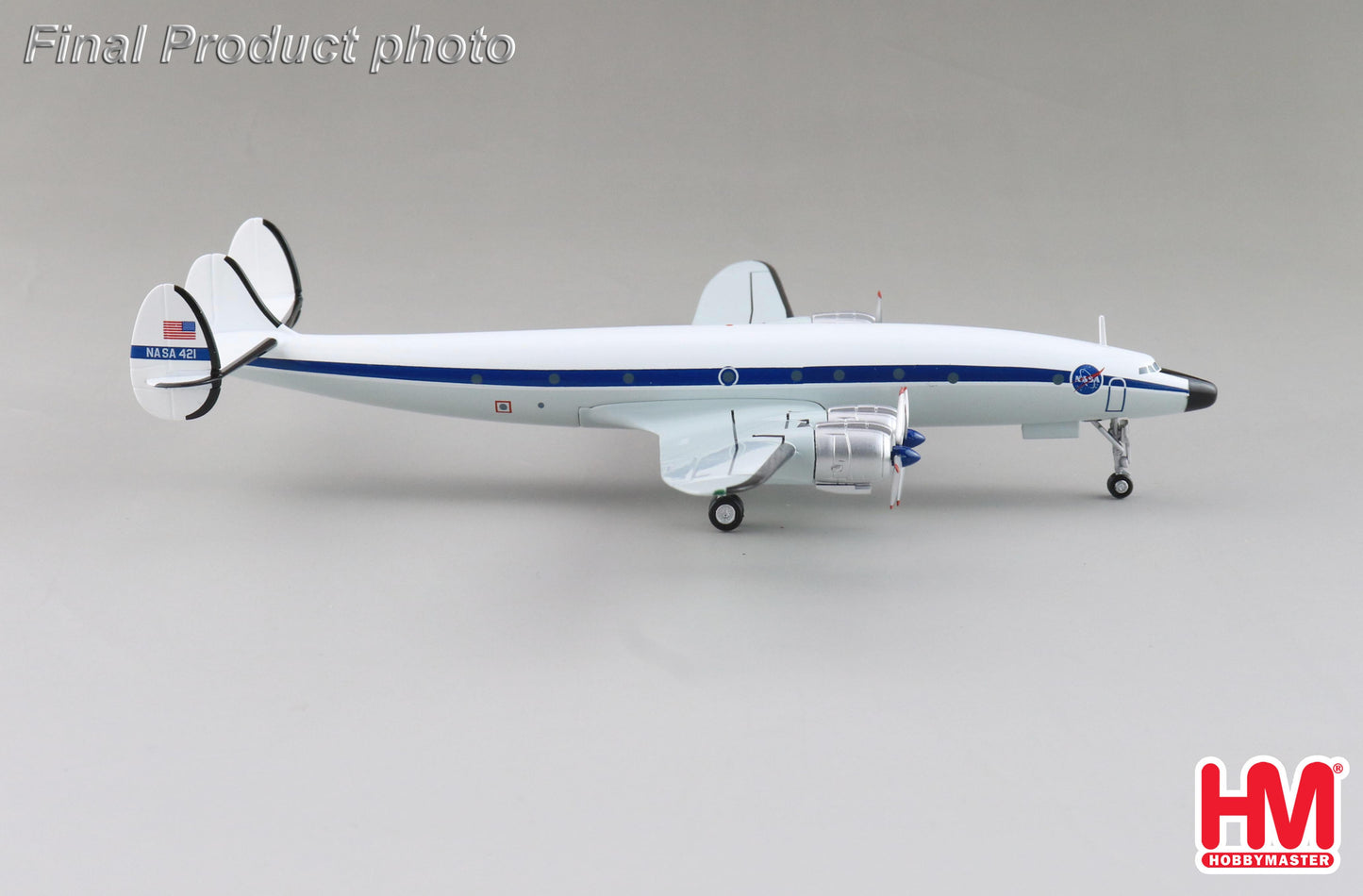 HOBBY MASTER CONSTELLATION C-121G NASA 421 "NASA" MARYLAND 1969
