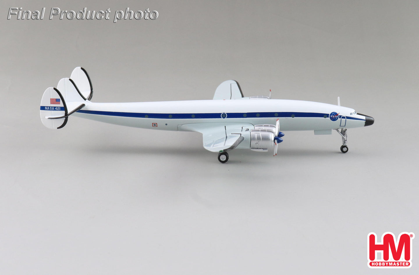 HOBBY MASTER CONSTELLATION C-121G NASA 421 "NASA" MARYLAND 1969